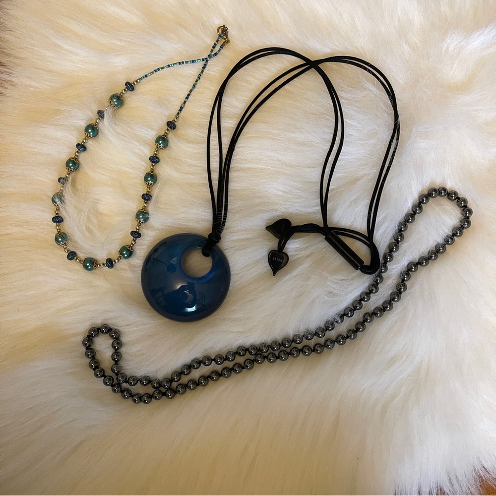 3 necklaces